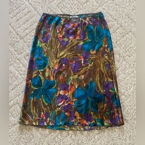100% Silk Calvin Klein Skirt